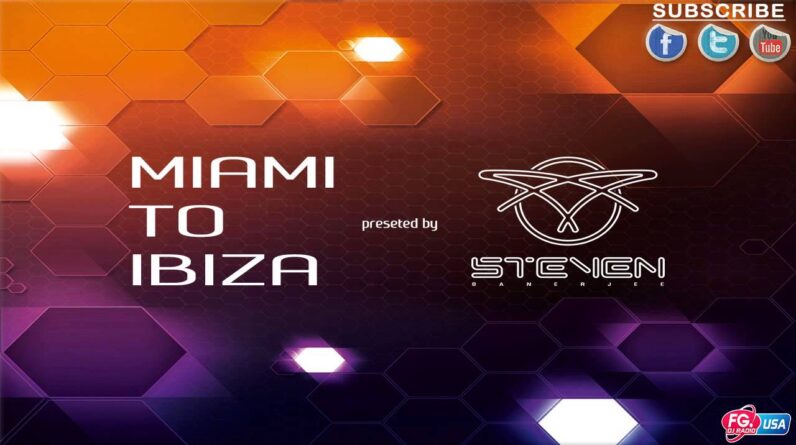 Lesley Lyon voice over DJ intro for Steven Banerjee's 'Miami To Ibiza'